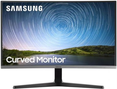 Монитор Samsung 31.5" C32R500FHIX темно-серый VA LED 16:9 HDMI глянцевая 3000:1 250cd 178гр/178гр 1920x1080 D-Sub FHD 5.9кг
