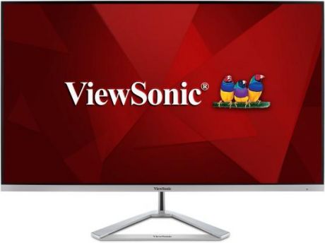 Монитор 32" ViewSonic VX3276-4K-MHD Silver, VA, 3840x2160, 3 ms, 300 cd/m2, 1000:1 (DCR 20M:1),HDMI*2, DP, miniDP, 2Wx2, Headph.Out