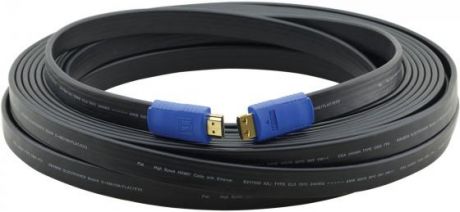 Кабель HDMI 1.8м Kramer C-HM/HM/FLAT/ETH-6 плоский черный 97-01014006