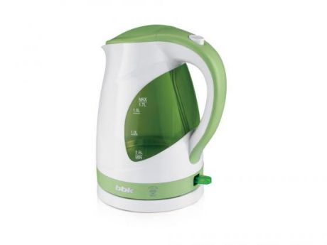 Чайник BBK EK1700P 2200 Вт белый зелёный 1.7 л пластик