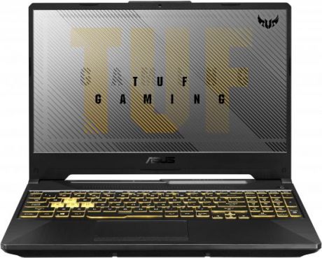ASUS TUF Gaming A15 FX506LH-HN055 Intel Core i5 10300H/8Gb/1Tb HDD+256Gb SSD/15.6"FHD IPS / GeForce GTX1650 4Gb/WiFi/BT/Cam/Illum RGB KB/DOS/2.6Kg/
