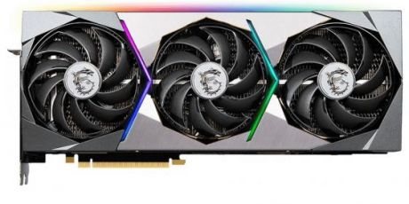 Видеокарта MSI nVidia GeForce RTX 3080 Ti SUPRIM PCI-E 12288Mb GDDR6X 384 Bit Retail RTX 3080 Ti SUPRIM 12G
