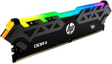 Модуль памяти DDR4 DIMM 8Гб 3600MHz Non-ECC 1Rx8 CL18, V8 RGB Series, HP