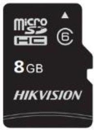 8GB Карта памяти MicroSDHC Hikvision Class 10 UHS-I TLC R/W 90/12 MB/s без адаптера. 7 лет гарантии