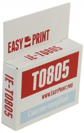 Картридж EasyPrint IE-T0805 C13T0805 для Epson Stylus Photo P50/PX660/PX720WD/PX820FWD голубой