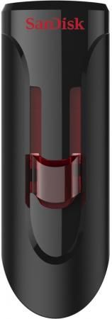Флешка USB 128Gb SanDisk Glide SDCZ600-128G-G35 черный/красный