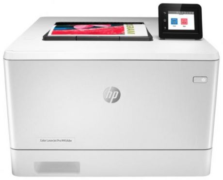 HP Color LaserJet Pro M454dw (W1Y45A) { A4,600x600dpi,27(27)стр/мин, ImageREt3600,128Mb, Duplex, 2 trays 50+250,USB/ GigEth, ePrint, AirPrint, PS3,Wi-fi}