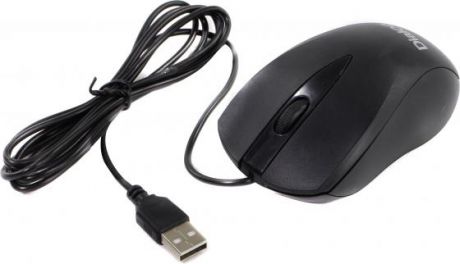 Мышь проводная Dialog MOC-15U чёрный USB