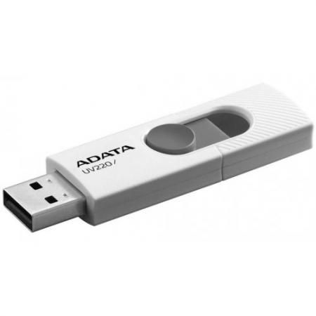 Флешка 64Gb A-Data AUV220-64G-RWHGY USB 2.0 белый серый