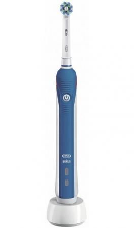 Зубная щетка электрическая Oral-B Professional Clean 2000 белый/голубой
