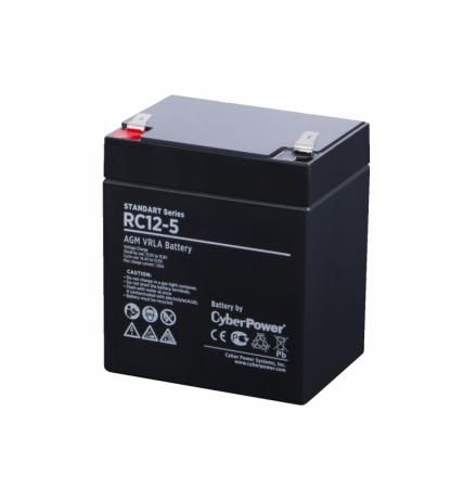 Battery CyberPower Standart series RC 12-5 / 12V 5 Ah