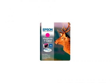 Картридж Epson C13T13034010/4012 T1303 для SX525WD SX620FW BX525WD BX625FWD Magenta Пурпурный