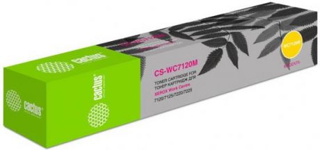Картридж лазерный Cactus CS-WC7120MR 006R01463 пурпурный (15000стр.) для Xerox WC 7120/7125/7220/7225