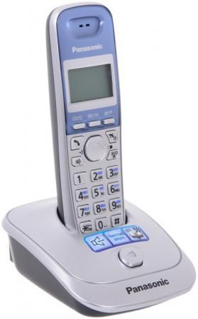 Радиотелефон DECT Panasonic KX-TG2511RUS серебристый