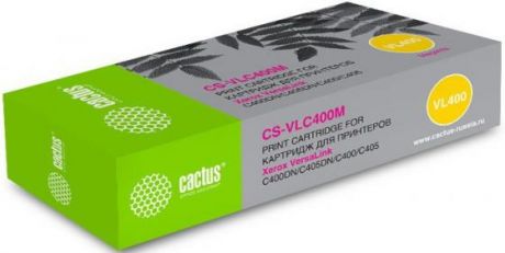 Картридж лазерный Cactus CS-VLC400M 106R03535 пурпурный (8000стр.) для Xerox VersaLink C400DN/C405DN/C400/405/C400N/C405N/