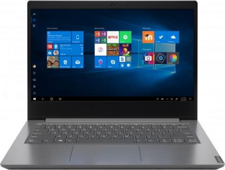 Ноутбук 14" FHD Lenovo V14-IGL grey (Pen N5030/4Gb/256Gb SSD/noDVD/VGA int/DOS) (82C2001BRU)