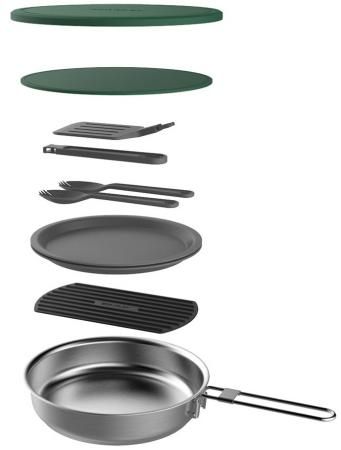 Набор термопосуды Stanley Adventure Prep+Eat Fry Pan Set (10-02658-013) 0.94л. серебристый