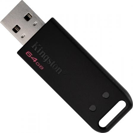 Флешка 64Gb Kingston - USB 2.0 черный