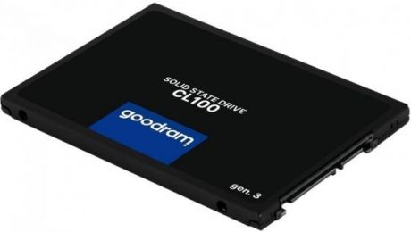 Твердотельный накопитель SSD 2.5" 240 Gb Goodram CL100 Read 520Mb/s Write 400Mb/s 3D NAND TLC SSDPR-CL100-240-G3