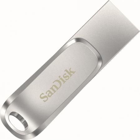 32GB USB флеш-накопитель SanDisk Ultra Dual Drive Luxe OTG ,разъемы USB3.1 Type C и USB 3.1, сер