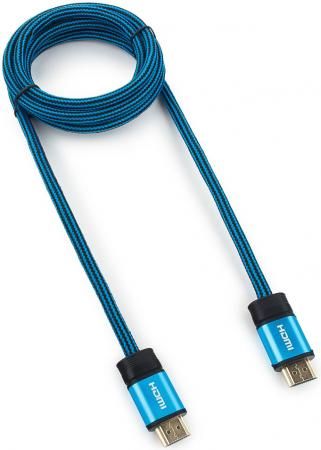 Кабель HDMI 1.8м Cablexpert CC-G-HDMI01 круглый синий