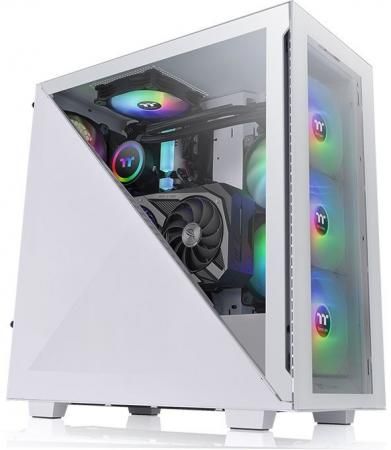 Корпус ATX Thermaltake Divider 300 TG Без БП белый