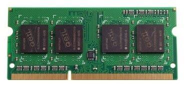 Оперативная память для ноутбука 4Gb (1x4Gb) PC3-12800 1600MHz DDR3 SO-DIMM CL11 GeIL GGS34GB1600C11SC