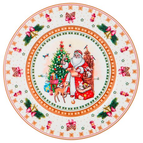 Тарелка 21см Lefard рождественская коллекция 586-451
