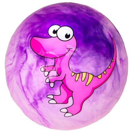 Мяч детский с динозаврами 25см an03214