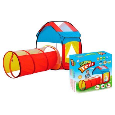 Палатка детская Maya toys домик с тоннелем 995-7012a