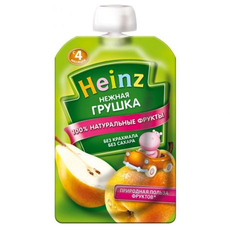 Пюре Heinz Нежная грушка с 4 мес. 100 г