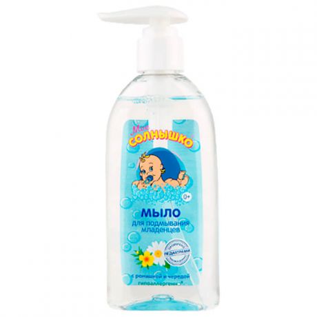 Жидкое мыло Мое Солнышко 200мл для подмывания младенцев