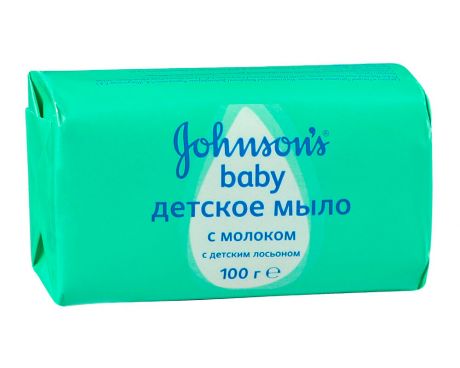 Мыло Johnson’s Baby 100г очищающее с молоком