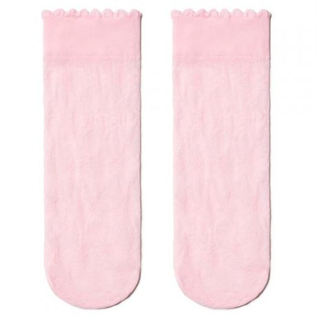 Носки для девочек Conte FIORI р.20-22 розовый нарядные 16с-53сп