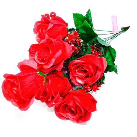 Букет искусственных цветов розы 50см р71