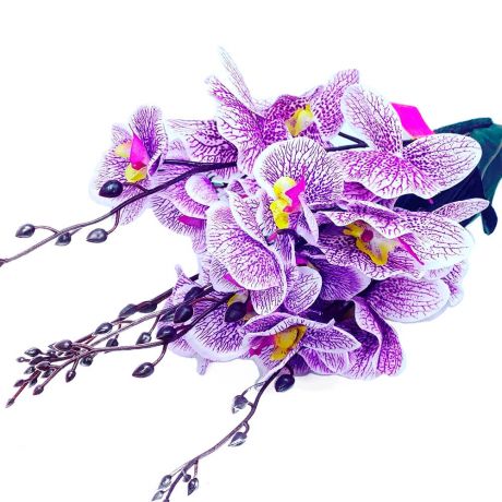 Букет искусственных цветов орхидея 55см р45