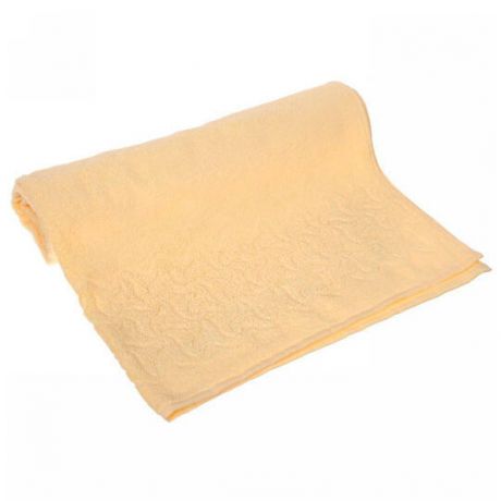 Полотенце махровое Радуга 50*90 бледно-желтый