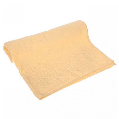 Полотенце махровое Радуга 70*130 бледно-желтый
