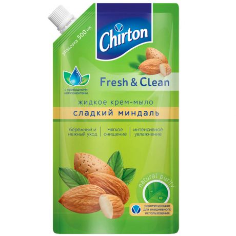Жидкое крем-мыло Chirton 500мл сладкий миндаль