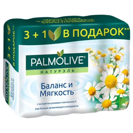 Мыло Palmolive 4*90г баланс и мягкость
