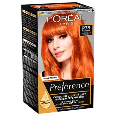 Краска для волос Preference p78 паприка