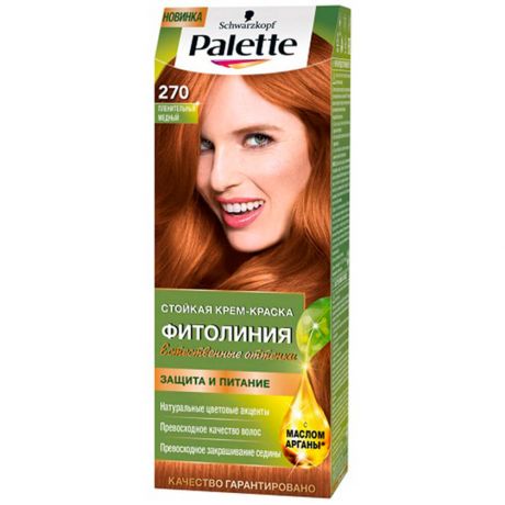 Краска для волос Palette фитолиния 270 пленительный медный