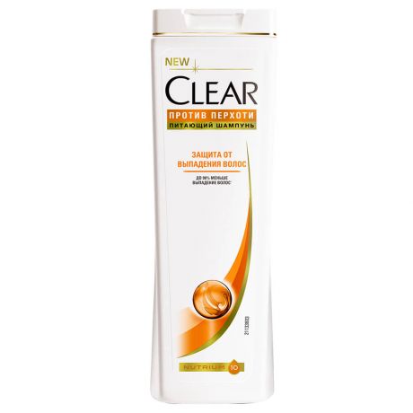 Шампунь Clear 400мл защита от выпадения волос