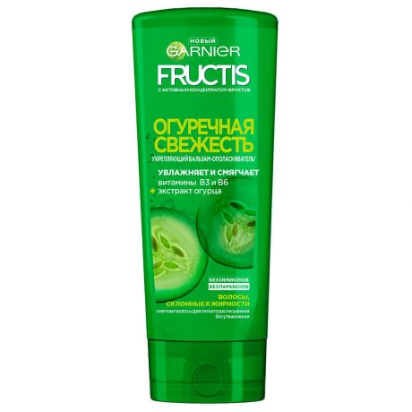 Бальзам для волос Fructis 387мл огуречная свежесть