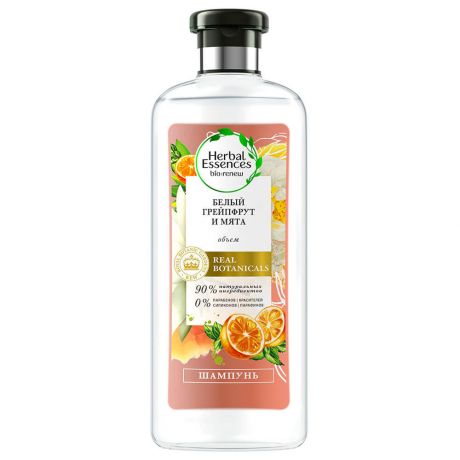 Herbal Essences Шампунь для волос Белый грейпфрут и мята (Объём) 400мл