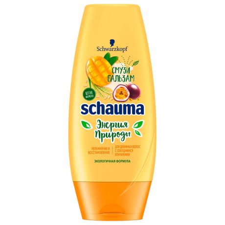 Бальзам для волос Schauma 200мл энергия природы манго