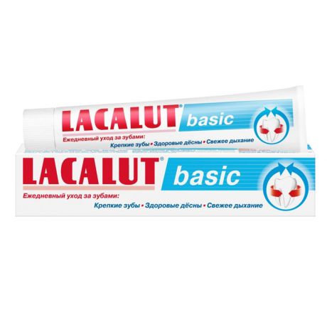 Зубная паста Lacalut 75мл бейсик