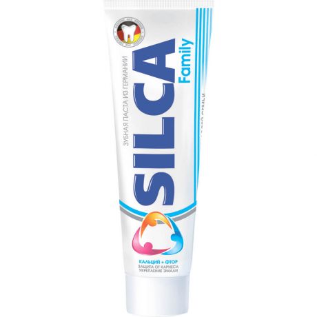 Зубная паста SILCA 100мл для всей семьи