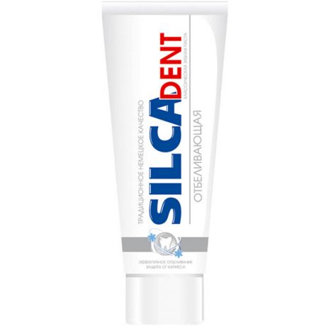 Зубная паста Silca Dent 130г отбеливающая
