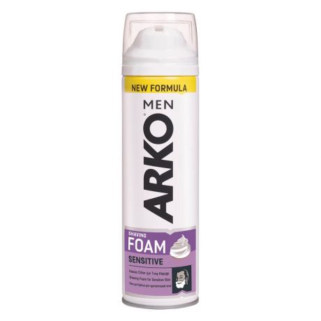 Пена для бритья ARKO 200мл сенситив витамин е
